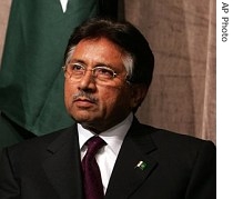 Pakistan President Pervez Musharraf