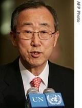 UN Secretary-General Ban Ki-moon (file photo)