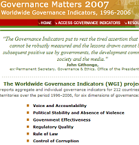 WorldBank.org screenshot