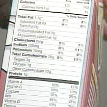 Food label