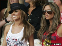 Victoria Beckham and Cheryl Tweedy 