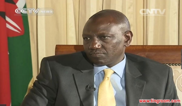 Kenyan Deputy President William Ruto.