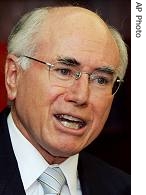 Australian Prime Minister John Howard  