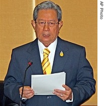 Thailand's interim prime minister Surayud Chulanont