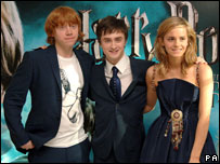 The stars of the Harry Potter films